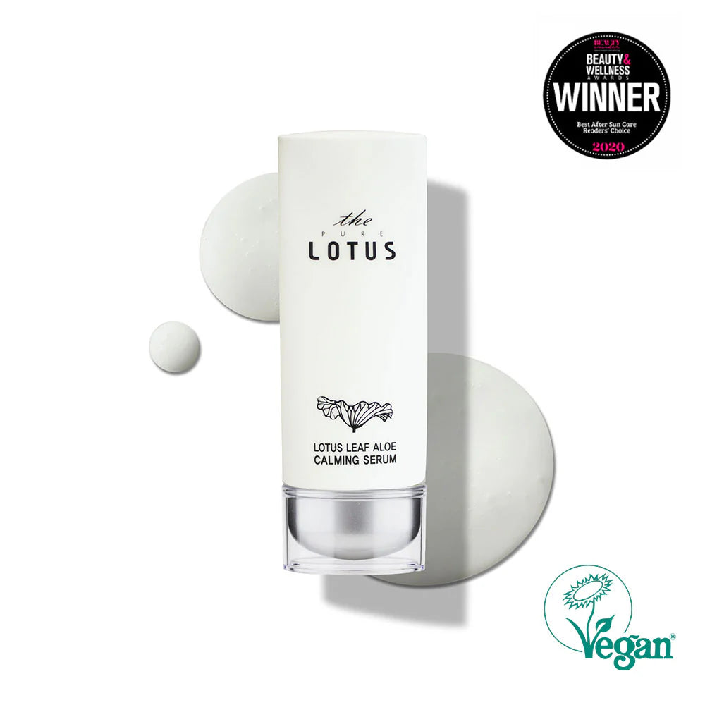 THE PURE LOTUS Jeju Lotus Leaf Aloe raminamasis serumas, 70ml