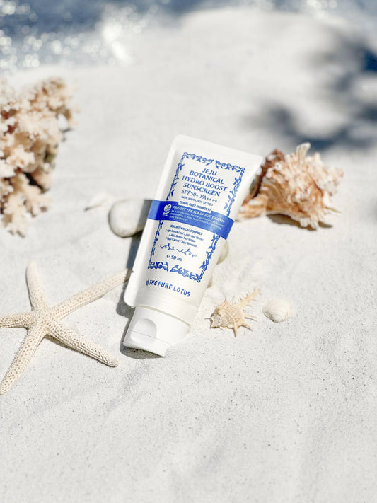 Jeju Botanical Hydro Boost apsauginis kremas nuo saulės, 50 ml SPF50+ PA++++